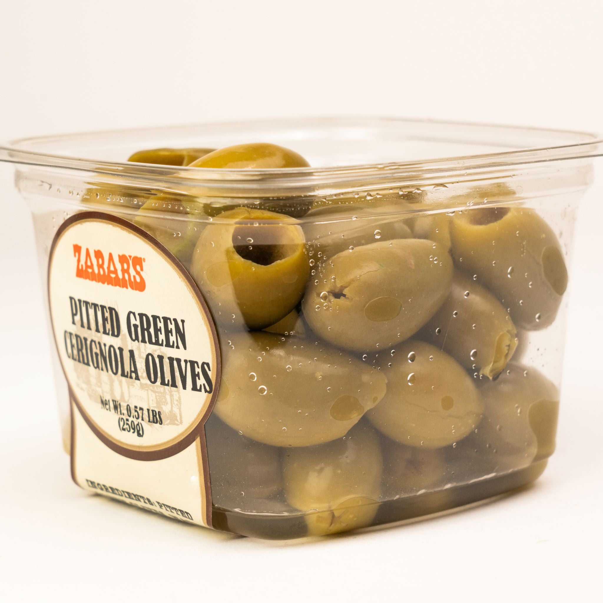 Pitted Green Cerignola Olives