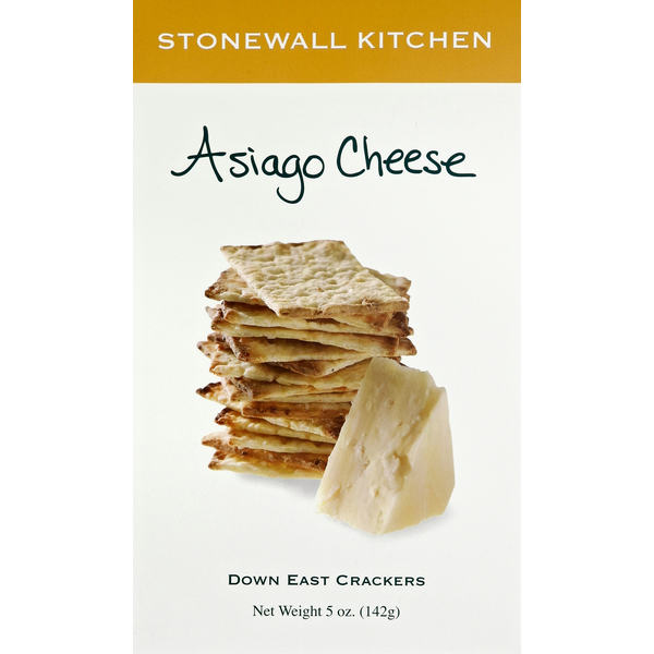 Stonewall Kitchen Asiago Cheese Crackers 5 Oz
