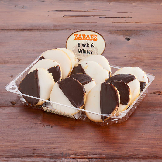 Zabar's Black And White Cookies 12 Oz