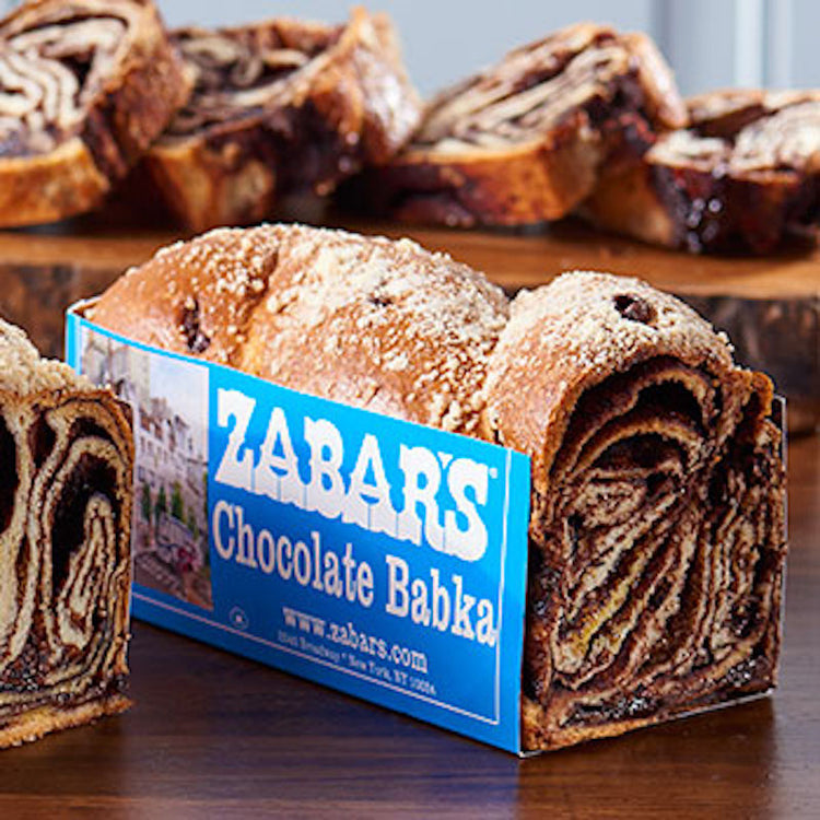 Zabar's Homestyle Babka Chocolate 22 Oz