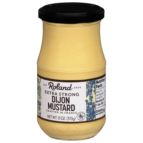 Roland Extra Strong Dijon Mustard 13 oz
