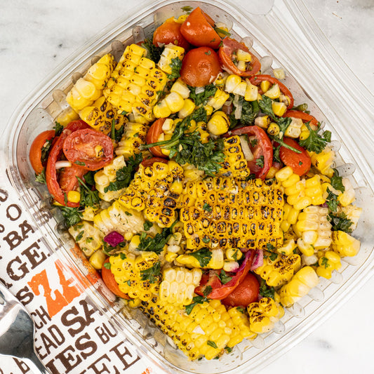 Roasted Corn And Tomato Salad
