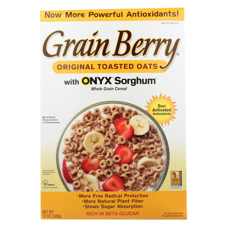 Grain Berry Original Toasted Oats With Onyx Sorghum, 12 Oz