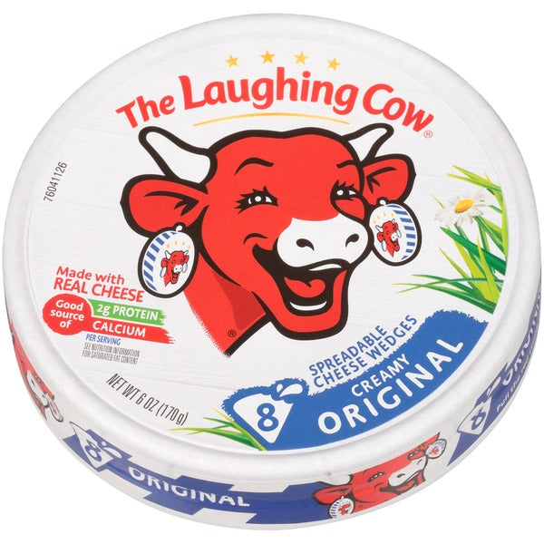 The Laughing Cow Cheese Wedges - Original 6 Oz