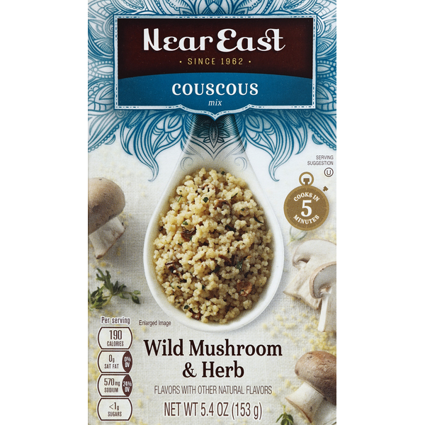 Near East Couscous Mix Wild Mushroom & Herb 5.4 Oz
