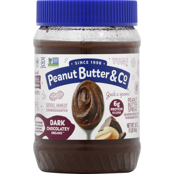 Peanut Butter & Co Dark Chocolatey Dreams 16 Oz