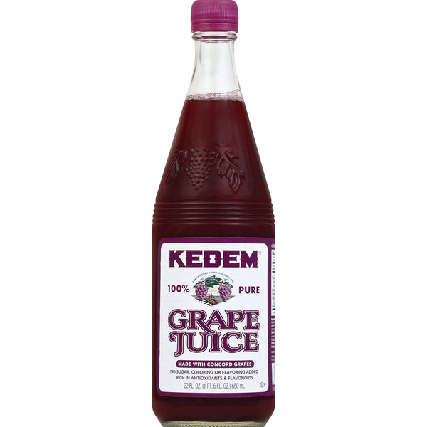 Kedem 100% Grape Juice 22. Fl oz