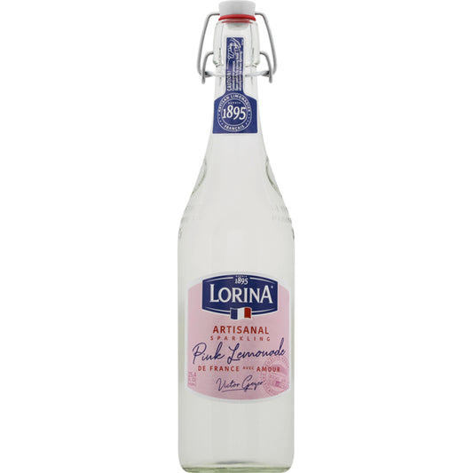 Lorina Artisanal Sparkling Pink Lemonade 25.4 Fl Oz