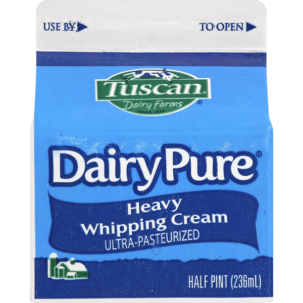 Heavy Cream UltraPasteurized Heavy Cream Half Pint