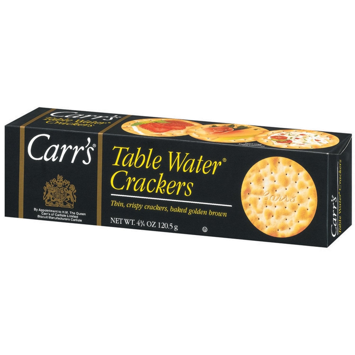 Carr's Table Water Crackers Original 4.25 Oz